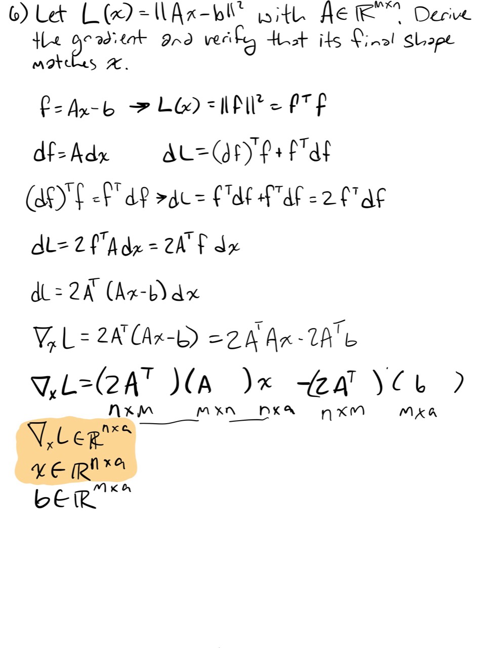 Completed exercise page 6