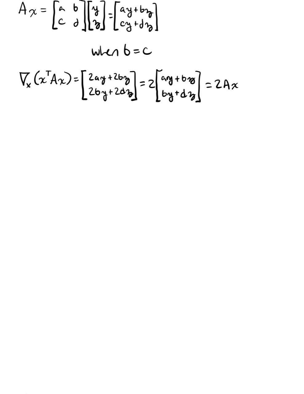 Completed exercise page 7